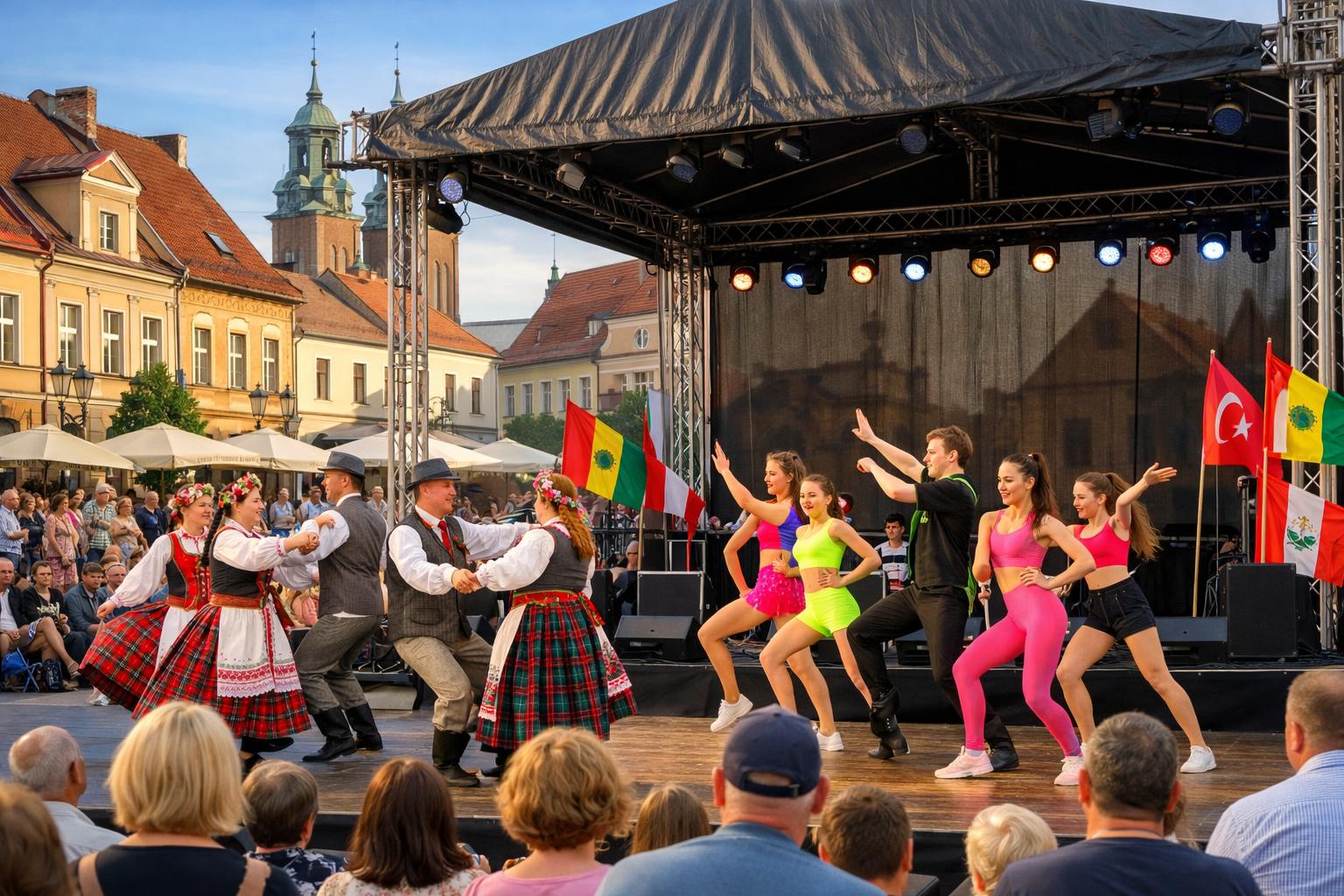 Taneczny weekend na gnieźnieńskim Rynku! Międzynarodowy folklor i jubileusz Studia Euforia